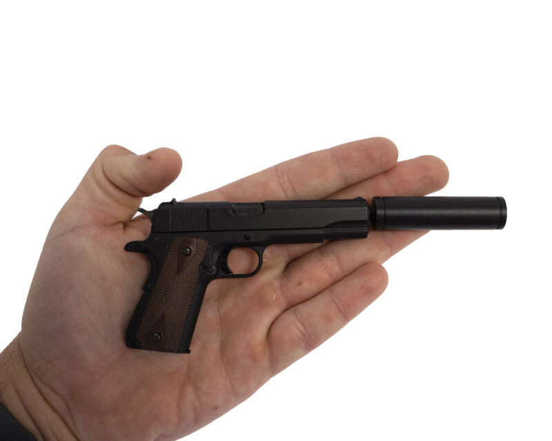 Product image: 1911SuppressorBlackGunHand.jpg