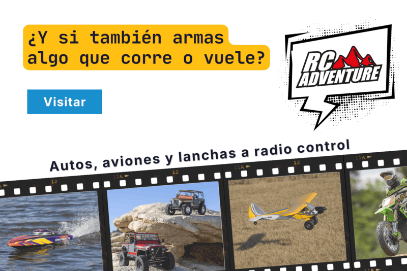 RC Adventure — autos, aviones y lanchas a radio control