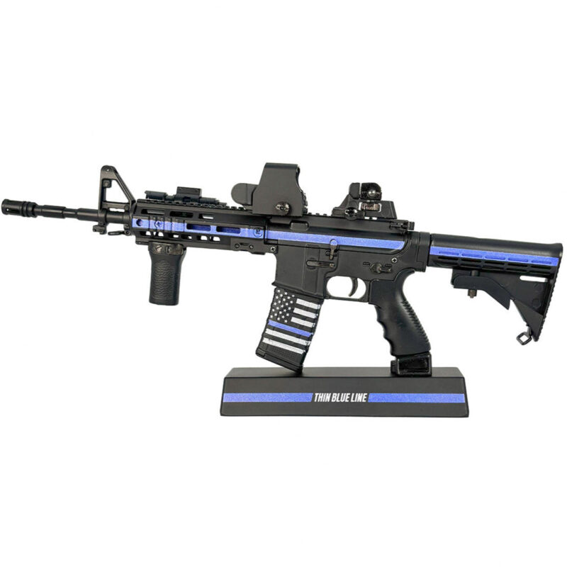 ThinBlueLineAR15SWATGoatGunsModelonstand.jpg Product image: ThinBlueLineAR15SWATGoatGunsModelonstand.jpg