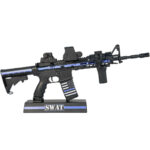 ThinBlueLineAR15SWATGoatGunsModelonstandright.jpg Product image: ThinBlueLineAR15SWATGoatGunsModelonstandright.jpg
