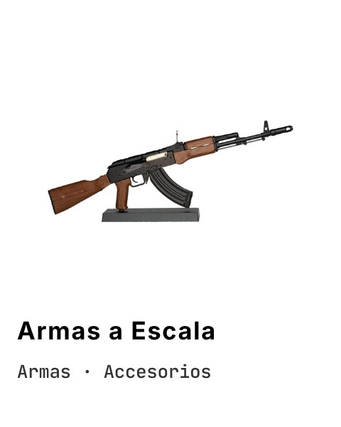 Réplicas de armas a escala GoatGuns