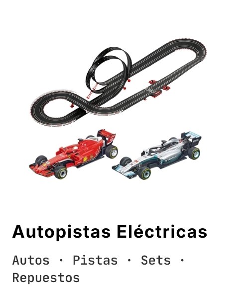 Autopistas eléctricas y slot cars