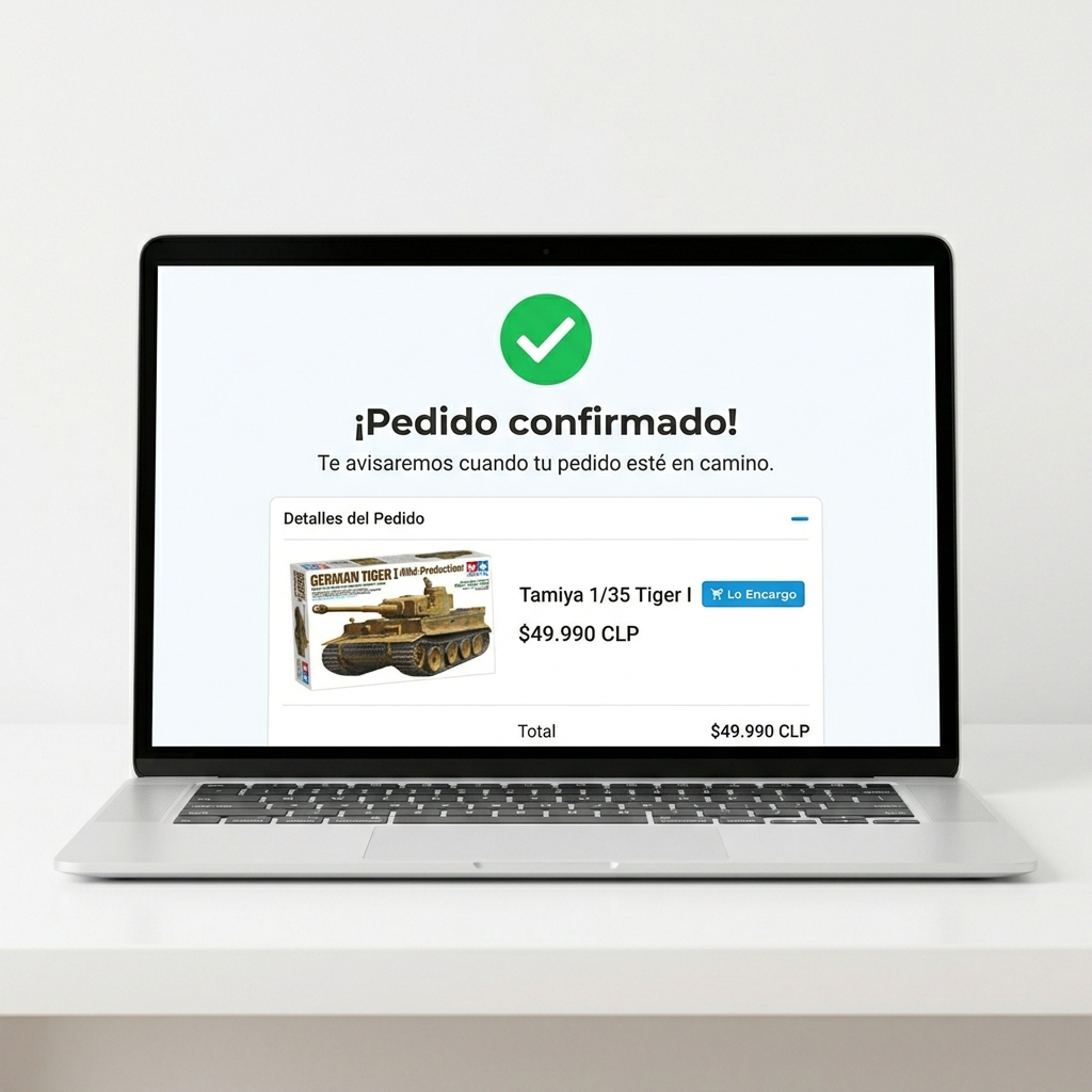 Pedido confirmado