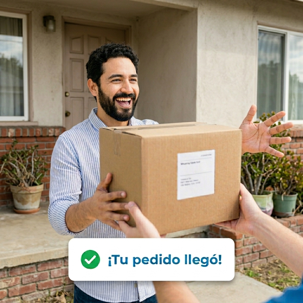 Tu pedido llegó