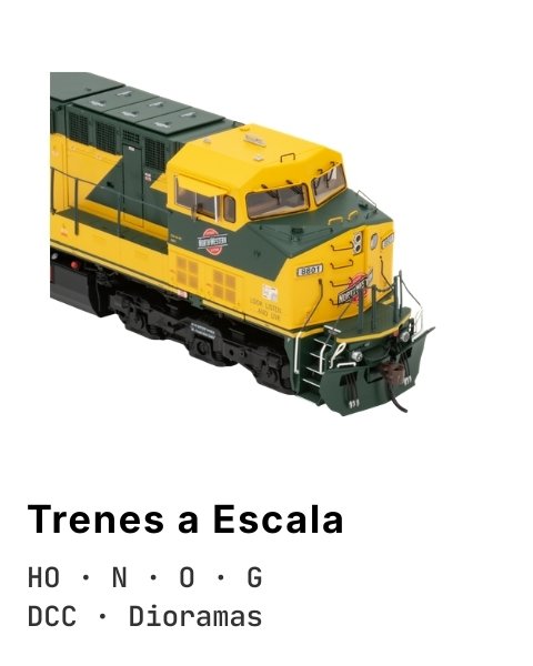 Trenes a escala y accesorios